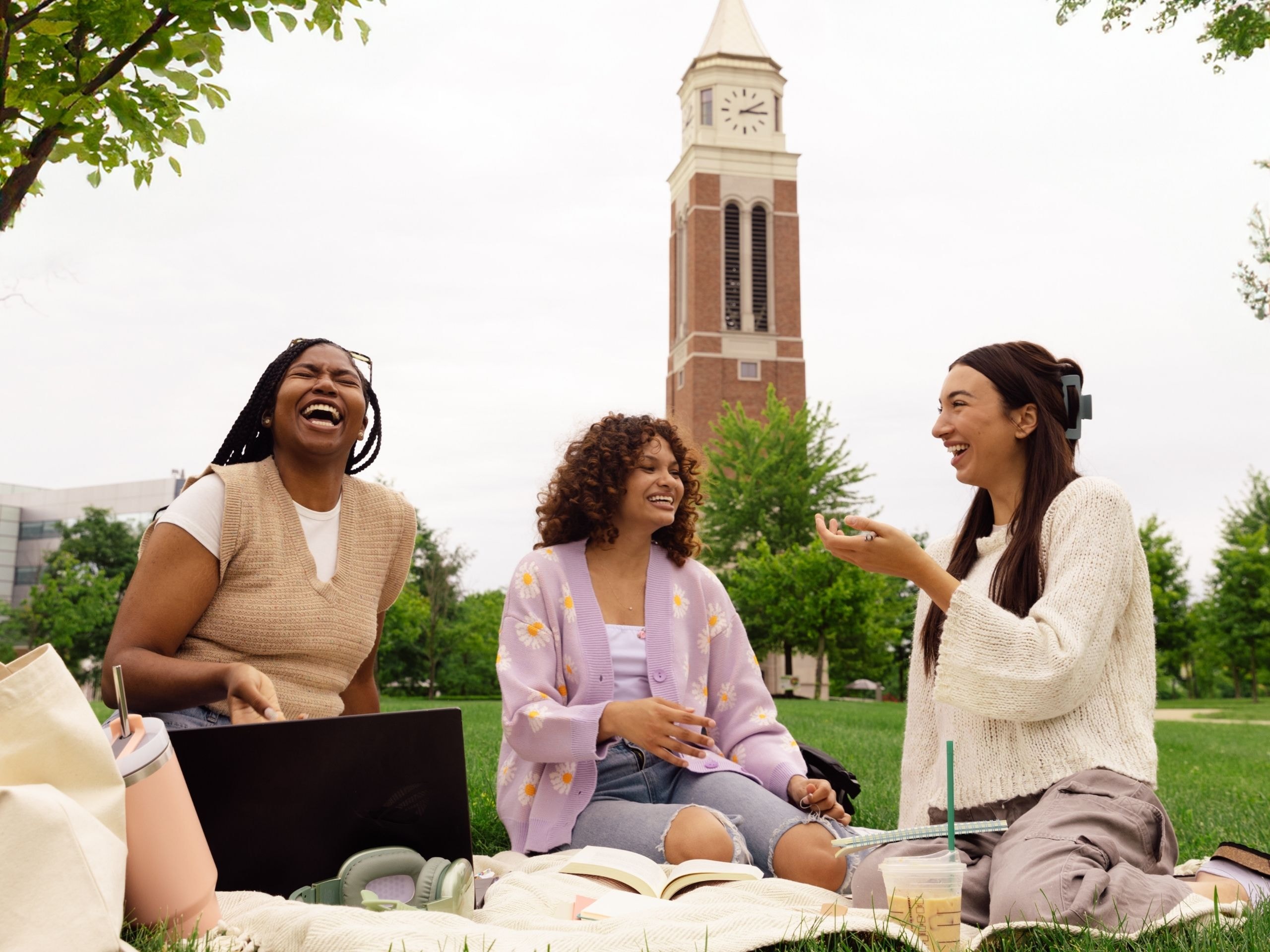 High school student thinking about the future and exploring college pathways